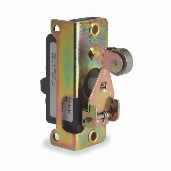 Telemecanique Sensors Indstrl Swch,15A,1NO,1NC,Rigid Rolr Levr 9007AB21