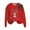 X206 Red, variant on Staron Ugly Christmas Sweater for Women Long Sleeve Funny Reindeer Graphic Blouse Fashion Casual Sweatshirts Holiday Fall Winter Shirt Mom Christmas Gifts