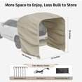 thumbnail image 4 of Extensión de Carpa para Portón Trasero EAST OAK SUV Resistente al Viento e Impermeable, 4 of 4