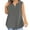 Gray, variant on Fanxing Black Tank Tops for Women Summer Plus Size Tunic Tops XL Loose Fitting Sleeveless V Neck Casual Flowy Tank Tops ( Women's Plus S-5XL)