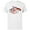 White, variant on Peter Pan Mr. Smee Pirate Big Face Costume - Short Sleeve Cotton T-Shirt for Adults - Customized-White