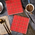 thumbnail image 5 of 6.5×6.5in Christmas Disposable Paper Napkins, 20 Sheets Festive Patterned Napkins - Holiday Table Decor for Christmas Birthdays Party Supplies, 5 of 6