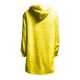 thumbnail image 6 of UAMVSH Fluffy Pajamas for Women Set 3 Piece Outfits Fleece Warm Hooded Coat Crop Tops with Shorts Matching Set Thick Comfy Sleepwear, 6 of 7