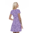 thumbnail image 2 of Women’s A Line Fruit Summer Dress, Retro Triangle Arrangement, Cross Wrap V Neck, 6 Sizes, by Ambesonne, 2 of 2