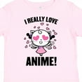 thumbnail image 4 of Inktastic I Really Love Anime with Cute Anime Cat and Hearts Boys or Girls Toddler T-Shirt, 4 of 5