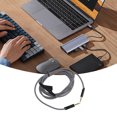 thumbnail image 4 of Cable De Extensión Para Auriculares, Cable Trenzado Estable Plug And Play, Cable De Extensión Para Auriculares Para Juegos, Resistente Al Desgaste Con Control De Volumen Para, 4 of 7