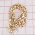 thumbnail image 6 of Dytern DIY 8mm Flat Chain Small Bag Metal Decorative Chain Accessory DIY Bag Straps Replacement Purse Chains Shoulder Bag Straps for Small Handbags Light Golden, 6 of 10
