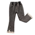 thumbnail image 3 of KVPLBQFD Distressed Jeans Low Waisted Jeans Cold Weather Running Pants Going Out Pants Clothes for Tweens 14-16 Girls Clothes Girls Size 14-16, 10-11 Years, 3 of 4