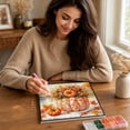 thumbnail image 5 of Diamond Painting Kit with Frame, Pearl Art DIY Kit, Holiday Wall Decor for Adults (7.87x7.87x0.79in), 5 of 7