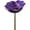 Purple, variant on Metal Flower Bird Bath, Wild Bird Feeder Stake, 23.6x5.9 Inch Garden Lawn Decoration, Outdoor Patio Water Oasis, Vibrant Red, LJAI