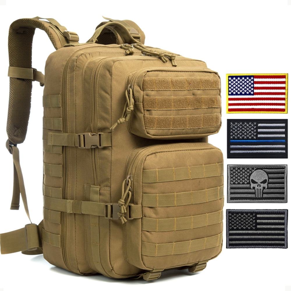 Military Tactical Backpack Large 3 Day Assault Pack Army Molle Bug Out ...