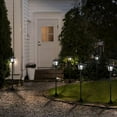 thumbnail image 3 of Kanstar Mini Solar Lamp Post Lights, Vintage Style, Outdoor, Dusk till Dawn, Warm White, pack of 2, 3 of 7