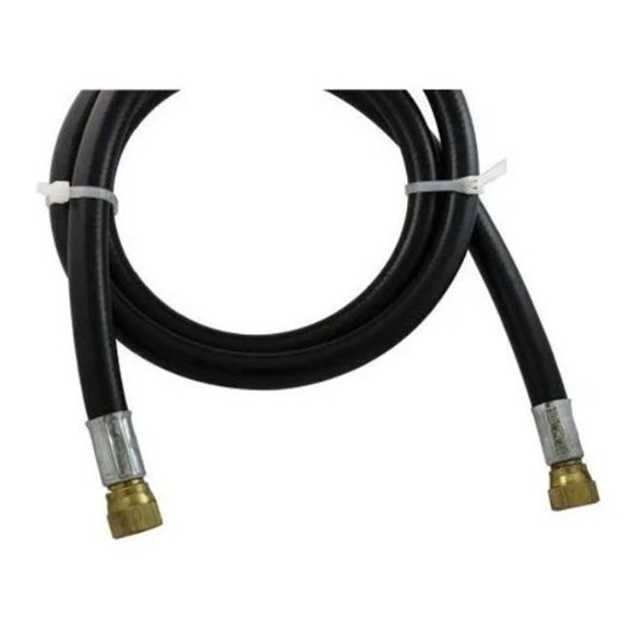 100159106 106 in. Thermo Rubber RV Hose Fitting, Black
