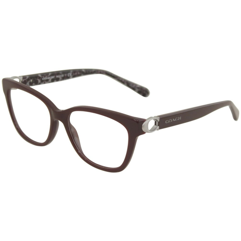 Coach Women's Eyeglasses HC6120 HC/6120 5509 Oxblood Full Rim Optical ...