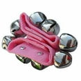 thumbnail image 4 of Band Wrist Bells Metal Musical Instruments Rhythm Ankle Wrist Shaking Bell for Kids Children Pink, 4 of 12