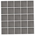 thumbnail image 3 of 25x Pisos de madera empalmados Pisos para exteriores Fácil instalación Baldosas impermeables para patios utilitarios Pisos de césped para decoración Gris, 3 of 8