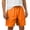 Orange, variant on Besolor Men's Plus Size Cargo Shorts Wide Leg Elastic Waist Drawstring Casual Loose Workout Athletic Shorts with Pockets(X-Large,Orange)