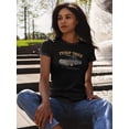 thumbnail image 2 of Pickup Truck Classic Garage Shaped T-Shirt Women -Image by Shutterstock, Female 3X-Large, 2 of 4