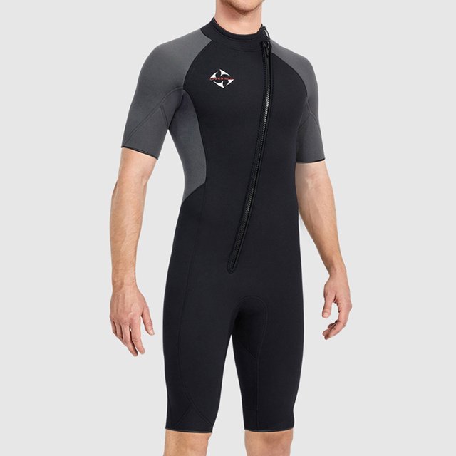 Buceo Surf Ropa Trajes de neopreno Traje de buceo cálido de una pieza Accesorios para exteriores (Gris M) Likrtyny Para Estrenar
