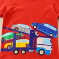 thumbnail image 4 of YTDSCS Kids Baby Short Sleeve T-Shirt Tee for Boys,Toddler Summer Tee Cotton T Shirt Top Cartoon Print Soft Breathable Crewneck Fashion Cute Tops,Size 2-7Years, 4 of 8