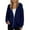 Dark Blue #077, variant on Mohiass Women's Zip Up Hoodies Casual Long Sleeve Hooded Sweatshirts with Pockets Red M