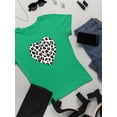 thumbnail image 3 of Colorful Heart Cheetah Print T-Shirt Women -Image by Shutterstock, Female Medium, 3 of 4