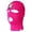 Hot Pink, variant on Rainbow Unicorn Ski 3 Hole Mask, Burgundy