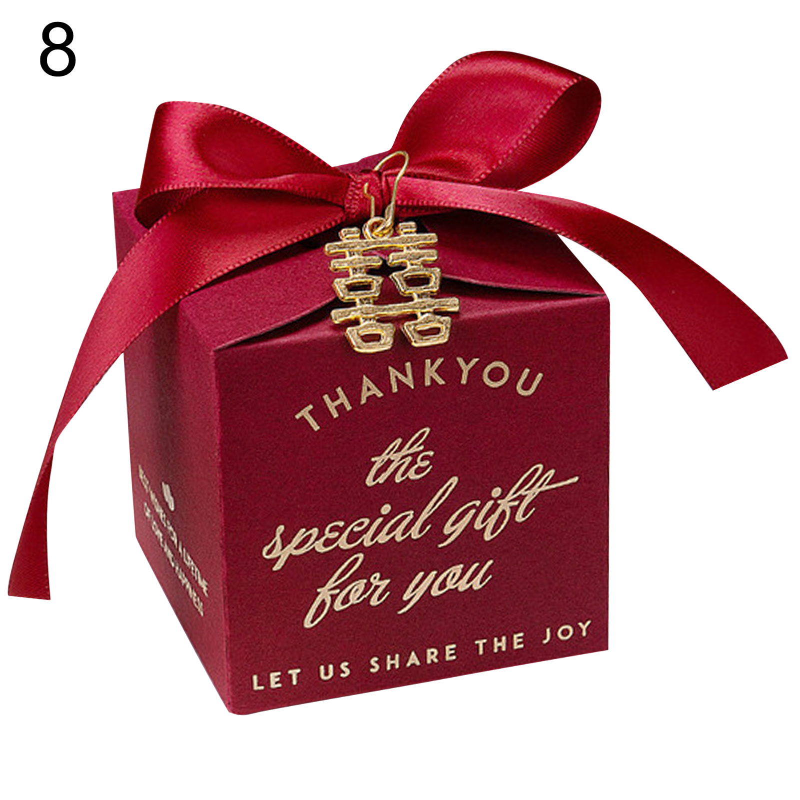 HEVIRGO Decorative Candy Box Innovative Brightcolored Traditional Xi