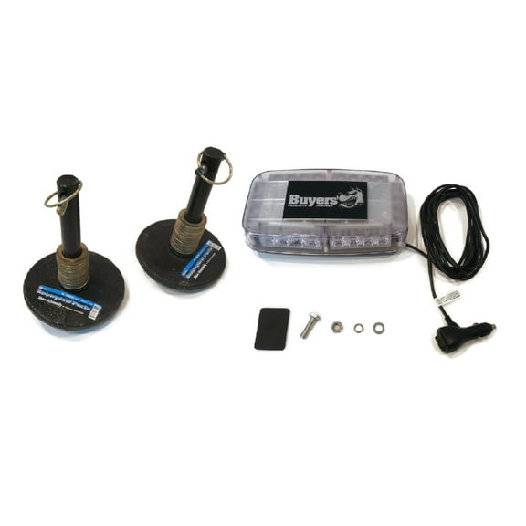 Buyers Products | LED Mini Light Bar Kit 8891040 & Plow Shoe Assembly Set 1303200C
