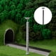 thumbnail image 5 of Lámpara de vía férrea Wosthever diseño de paisaje al aire libre LED de Metal Negro luz cálida, 5 of 6