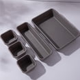 thumbnail image 3 of Moyic 8 piezas cajón organizador conjunto escritorio cajón joyería ropa cocina cajón ordenado caliente Almacenamiento y organización del hogar gris claro, 3 of 6