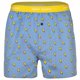 thumbnail image 1 of Happy Shorts Boxers de hombre tejidos - Estilo americano, algodón, estampados Ice Azul M (Medium), 1 of 3