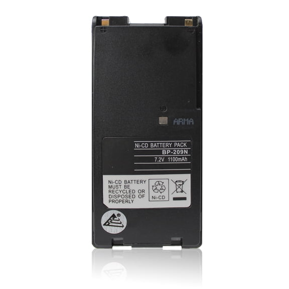 7.2v 1100mAh NiCd Battery   Clip (MSDS Cells) for ICOM BP-209N BP-210N BP-222N BP-209 BP-210 BP-222 IC-A6 IC-A24 IC-V8 IC-V82 IC-U82 Airband / FM Transceiver