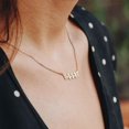Angel Number Necklace for Women 18K Gold Plated Butterfly Wings