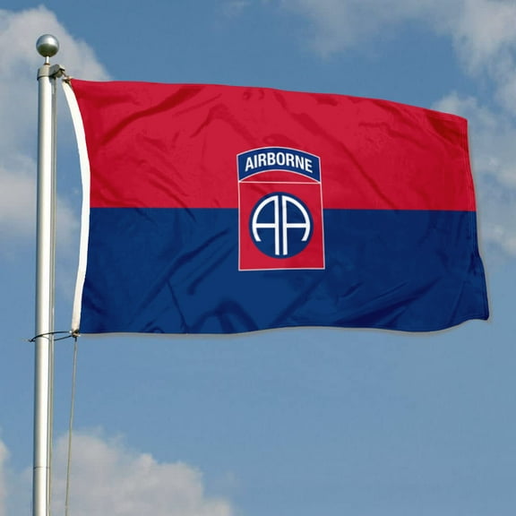 All American Division 82nd Airborne Division US Army Flag 3x5Feet Outdoor Indoor Decoration Flag with Brass Grommets