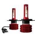thumbnail image 1 of Amdohai 2Pcs Car LED Headlight Bulbs LED Driving Lamp All-in-one Conversion Kit H4 36W IP68 Waterproof, 1 of 8