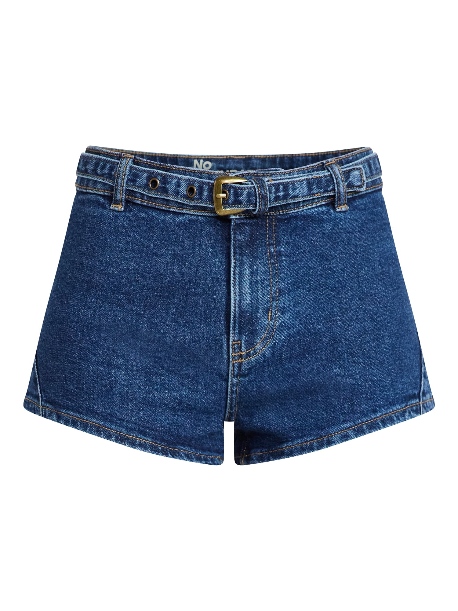 No Boundaries Western Belted Shortie Shorts, 2.5" Inseam, Women's 00-18