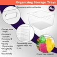 thumbnail image 4 of Contenedores de almacenamiento ClearSpace XL, paquete de 4 unidades para cocina, nevera y despensa, 4 of 7