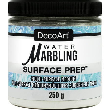 UPC: 0766218135773 | DecoArt Water Marbling Surface Prep 8 oz. Jar
