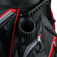 thumbnail image 5 of PowerBilt Golf TPS 5400 14-Way Divided Top Cart Bag, Black/Red -, 5 of 7