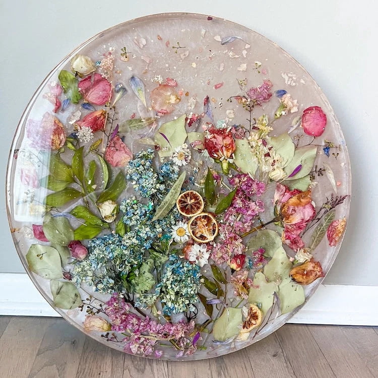 Alumilite Amazing Floral Preservation Resin 32 oz, 1:1 Polyaspartic Casting Resin for Dried Flowers, Wedding Bouquet & Memorial Keepsakes, UV Resistant, No Heat Required, Crystal Clear Finish