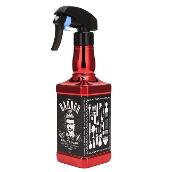 500ML Plating Barber Haircut Spray Bottle Empty Continuous Atomizer Water Sprayer For Salon Hairdresser Accessories Barber Tools