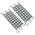 thumbnail image 1 of WHAMVOX 2Ud Elastic Luggage Storage Organizer Negro Para Con Red De Nylon Ajustable Y Duradera, 1 of 8