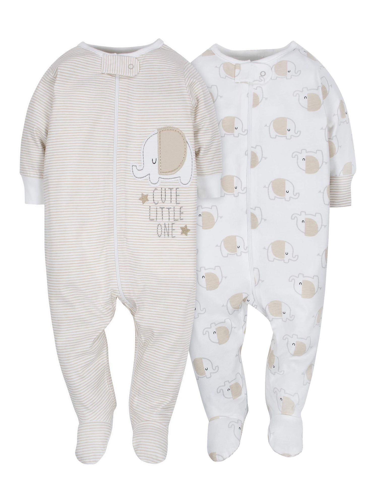 Gerber Gerber Baby Boy or Girl Gender Neutral Pajamas Zip Front Sleep