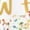 White-1, variant on Women's "Grow Freely Bloom Wildly" Watercolor Floral Graphic Short Sleeve Crew Neck T-Shirt Casual Cotton Top