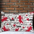 thumbnail image 6 of Valentines Day Pillow Covers Set of 2, Valentines Decorations Indoor Standard Pillow Cases with Red Cupid Pattern, Ultra Soft Throw Pillow Covers for Couch Sofa Living Room Outdoor, 6 of 6