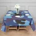 thumbnail image 3 of Camouflage Square Tablecloth 60x60in(152x152cm) – Waterproof Polyester Printed Table Cover, Wrinkle Resistant & Washable for Kitchen Dining Picnic Party Decor, 3 of 6