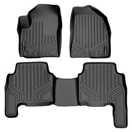 MAXLINER A0079/B0079 Floor Mats for Kia Sorento, 2011-2013 Complete Set, Black