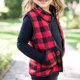 thumbnail image 4 of Niños Niñas Abrigo De Invierno Chaleco Bebé Otoño Cremallera Gruesa Cárdigan Sin Mangas Acolchado Chaleco A Cuadros Chaquetas Prendas De Abrigo Odeerbi LM103-2367, 4 of 9
