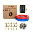 thumbnail image 1 of Kit de fontanería EFIELD PEX-b de 2 x 100 pies con engarzador y cortador, 1 of 9